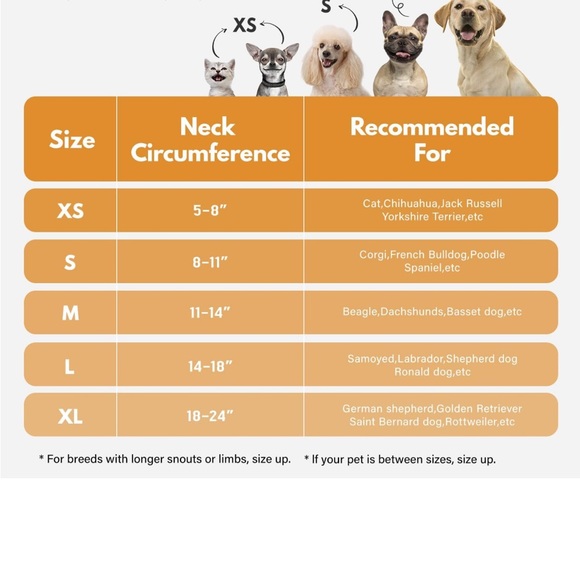 WONDAY XL Inflatable Collar for Dogs - Picture 5 of 7